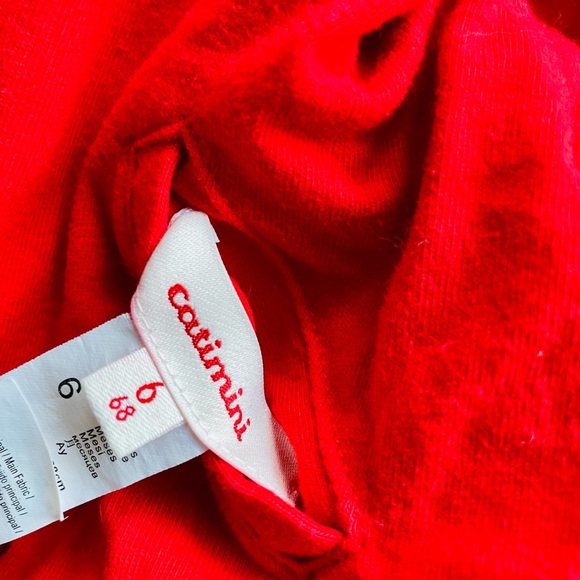 Lovely catimini coat and hoodie double-sided girls size 6 months - Picture 3 of 3